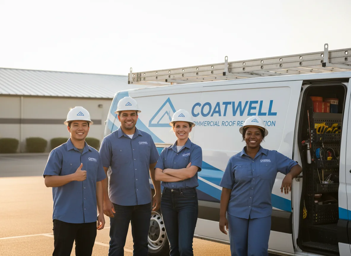 Commercial roof coating company in Echo, OR